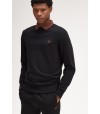 Sudadera Fred Perry M7535 X56 negra