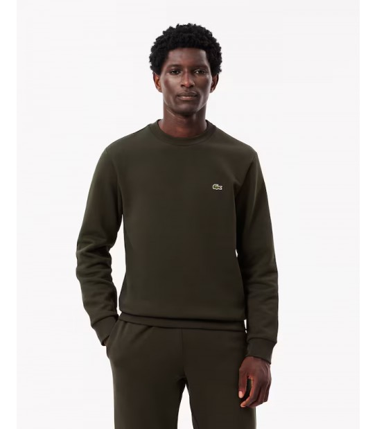  Sudadera Lacoste SH9608 L7A Verde Kaki