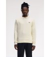Sudadera Fred Perry Con Cuello Redondo Color Crudo