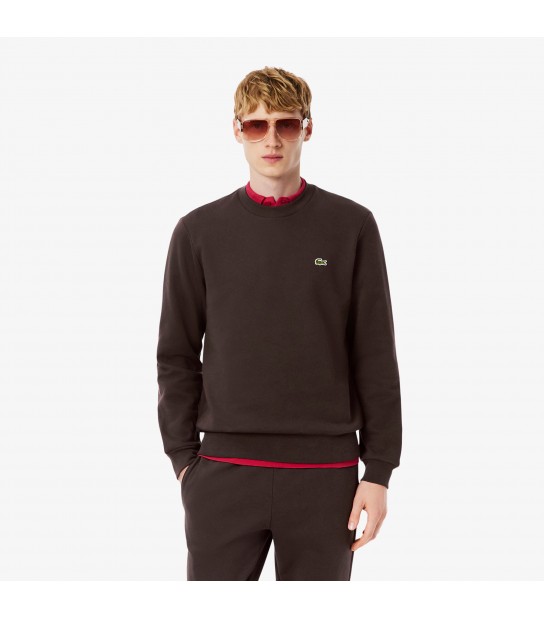 Sudadera Lacoste SH9608 SKB Marrón