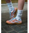 Zapatillas Morrison Mango Coral y Celeste
