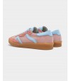 Zapatillas Morrison Mango Coral y Celeste
