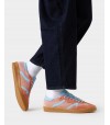Zapatillas Morrison Mango Coral y Celeste