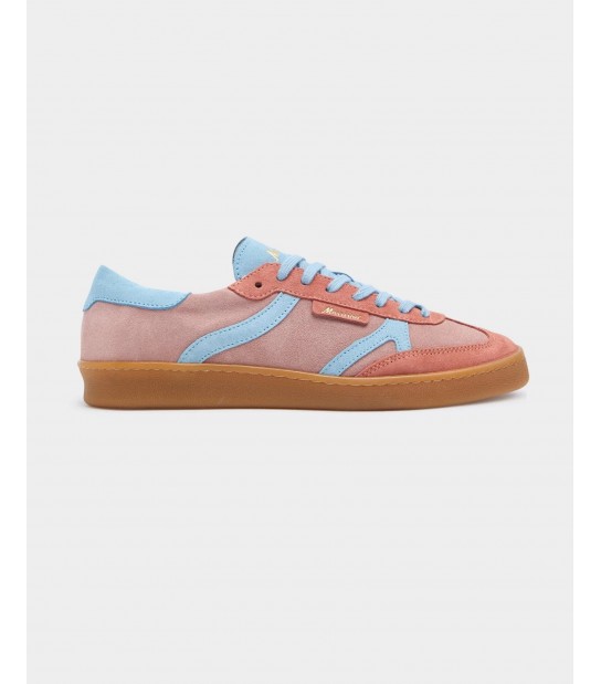 Zapatillas Morrison Mango Coral y Celeste