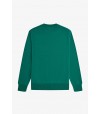 Sudadera Fred Perry M1605 Z18 Verde deportivo