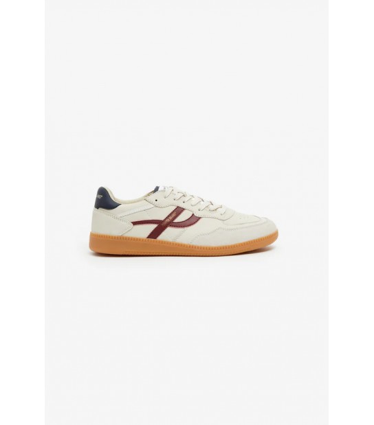 Zapatillas Pompeii Ecru Caramel Blanco