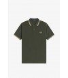 Polo Fred Perry M3600 05B Verde Oscuro