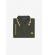 Polo Fred Perry M3600 05B Verde Oscuro