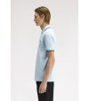 Polo Fred Perry M3600 96A Hielo claro/ Azul as/ Azul marino