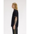 Polo Fred Perry M3600 P69 Negro/Crudo/Caramelo oscuro