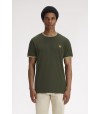 Camiseta Fred Perry M1588 05B Verde Oscuro