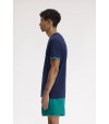 Camiseta Fred Perry M1588 86A Azul/ Blanco/ Verde