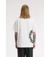 Camiseta Fred Perry M2440 129 Blanco Nieve