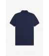 Polo Fred Perry M6000 02B Azul tenis/ Cebada limón