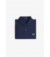 Polo Fred Perry M6000 02B Azul tenis/ Cebada limón