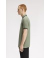 Polo Fred Perry M6000 S23 Alga marina/ Negro