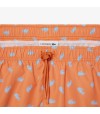 Bañador Lacoste MH1851 IY0 Naranja y azul