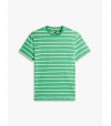 Camiseta Tommy Jeans 22544L5Y Verde y Blanco