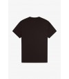 Camiseta Fred Perry M1588 86C Marrón/Negro
