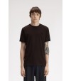 Camiseta Fred Perry M1588 86C Marrón/Negro