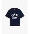Camiseta Tommy Jeans 23544CYG Azul y blanco