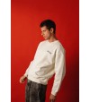 Sudadera Morrison Vainilla y verde