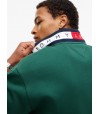 Sudadera Tommy con media cremallera y logo en el cuello.