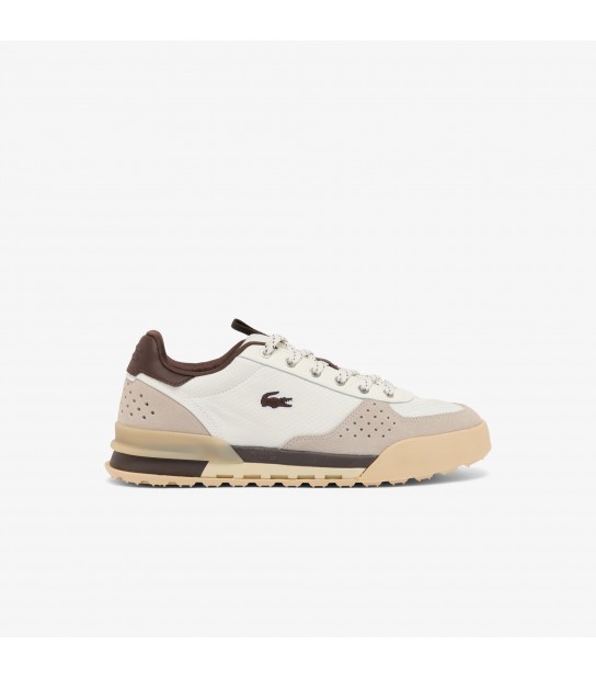 Zapatillas Lacoste Slam Break 2F5 Blanco, gris y marrón