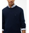Jersey texturizado slim azul marino