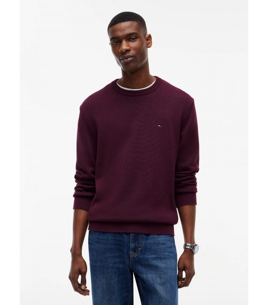 Jersey Tommy Jeans texturizado slim