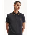 Polo Fred Perry M3600 U93 Gris Ancla