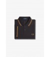 Polo Fred Perry M3600 U93 Gris Ancla