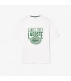 Camiseta Lacoste TH7315 Blanco Y Verde