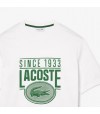 Camiseta Lacoste TH7315 Blanco Y Verde