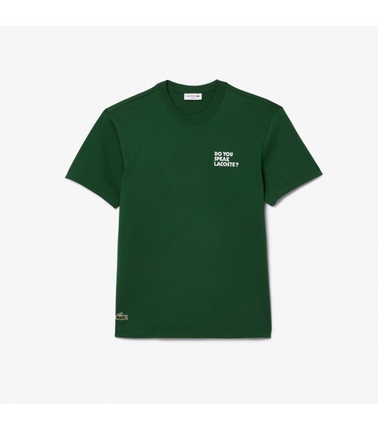 Camiseta Lacoste TH0133 Verde
