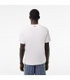 Camiseta Lacoste TH1415 Blanco/Verde/Azul