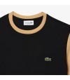 Camiseta Lacoste TH1298 Negro/Beige