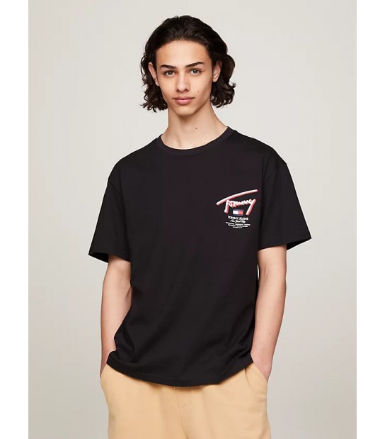 Camiseta Tommy Jeans 18574BDS Negro