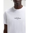Camiseta Fred Perry M4580 100 Blanco